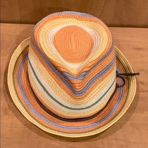 Peter Grimm multi color natural fiber hat